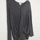 Witchery Ink Blue Draped Casual Top Size XS by SwapUp-Online Second Hand Store-Online Thrift Store