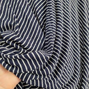 Witchery Ink Blue Draped Casual Top Size XS by SwapUp-Online Second Hand Store-Online Thrift Store