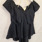 Witchery Kitx Linen Layered Top Size 14 by SwapUp-Online Second Hand Store-Online Thrift Store
