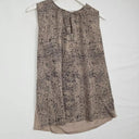Witchery Latte Hybrid Panel Key Hole Top Size S by SwapUp-Online Second Hand Store-Online Thrift Store