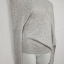 Witchery Light Grey Asymmetric Knit Jumper Size XS by SwapUp-Online Second Hand Store-Online Thrift Store