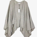 Witchery Light Grey Wool Wrap Cardigan Size OSFA by SwapUp-Online Second Hand Store-Online Thrift Store