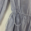Witchery Navy Pinstriped Adjustable Waist Mini Dress Size 8 by SwapUp-Online Second Hand Store-Online Thrift Store