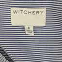Witchery Navy Pinstriped Adjustable Waist Mini Dress Size 8 by SwapUp-Online Second Hand Store-Online Thrift Store