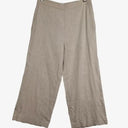 Witchery Oatmeal Linen Crop Pants Size 8 by SwapUp-Online Second Hand Store-Online Thrift Store