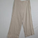 Witchery Oatmeal Linen Crop Pants Size 8 by SwapUp-Online Second Hand Store-Online Thrift Store