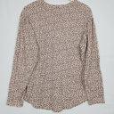 Witchery Pink Cheetah Ruched Sleeve Top Size S by SwapUp-Online Second Hand Store-Online Thrift Store