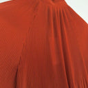 Witchery Rust Pleated Drapey Shirt Size 8 by SwapUp-Online Second Hand Store-Online Thrift Store