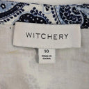Witchery Shades Of Blue Paisley Mini Dress Size 10 by SwapUp-Online Second Hand Store-Online Thrift Store