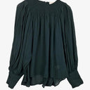 Witchery Shirred Semi Sheer Flowy Top Size 10 by SwapUp-Online Second Hand Store-Online Thrift Store