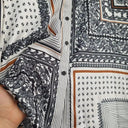 Witchery Smart Paisley Pattern Shirt Shirt Size 8 by SwapUp-Online Second Hand Store-Online Thrift Store
