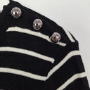 Witchery Stripe Knit Hybrid Top Size S by SwapUp-Online Second Hand Store-Online Thrift Store