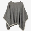Witchery Thick Dark Grey Open Sided Poncho Top Size OSFA by SwapUp-Online Second Hand Store-Online Thrift Store