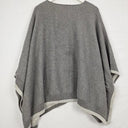 Witchery Thick Dark Grey Open Sided Poncho Top Size OSFA by SwapUp-Online Second Hand Store-Online Thrift Store