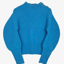 Witchery Vibrant Blue Shoulder Button Jumper Size S by SwapUp-Online Second Hand Store-Online Thrift Store