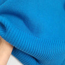 Witchery Vibrant Blue Shoulder Button Jumper Size S by SwapUp-Online Second Hand Store-Online Thrift Store