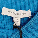 Witchery Vibrant Blue Shoulder Button Jumper Size S by SwapUp-Online Second Hand Store-Online Thrift Store