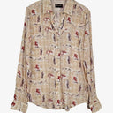 Wrangler Hand Drawn Novelty Western Shirt Size 14 by SwapUp-Online Second Hand Store-Online Thrift Store
