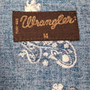 Wrangler Paisley Western Style Shirt Size 14 by SwapUp-Online Second Hand Store-Online Thrift Store