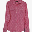 Wrangler Pink Geo Western Style Shirt Size 14 by SwapUp-Online Second Hand Store-Online Thrift Store