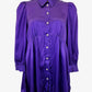 Zara Shiny Diamonte Button Mini Dress Size L by SwapUp-Online Second Hand Store-Online Thrift Store