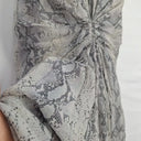Zimmermann Python Draped Halter Neck Mini Dress Size M by SwapUp-Online Second Hand Store-Online Thrift Store