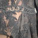 Zimmermann Silk Embroidered Peplum Blouse Size M by SwapUp-Online Second Hand Store-Online Thrift Store