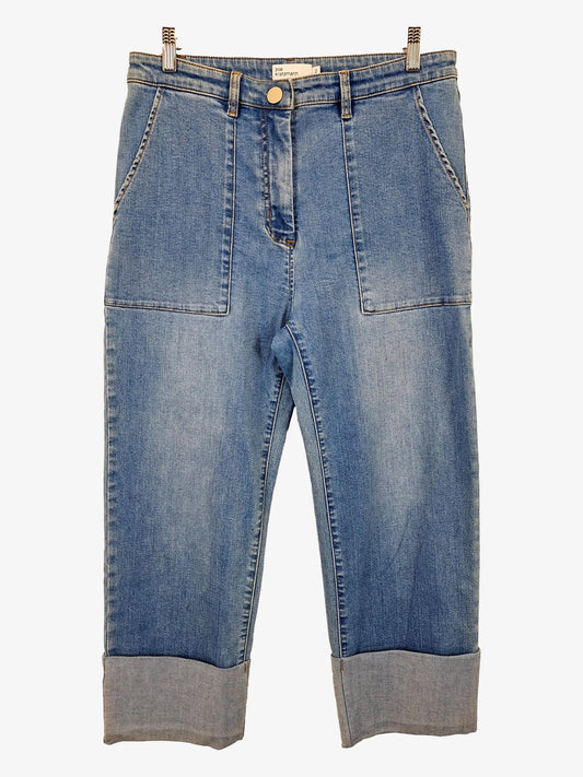 Zoe Kratzmann  Everyday Rolled Hem Jeans Size 12 by SwapUp-Online Second Hand Store-Online Thrift Store