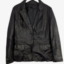 pretty in pink 70's Style Leather Jacket Size 18 by SwapUp-Online Second Hand Store-Online Thrift Store