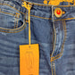 Desigual Bedazzled Skinny Cropped Denim Jeans Size 12 by SwapUp-Online Second Hand Store-Online Thrift Store