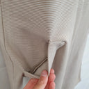 Basque Stripe Button Midi Dress Size 8 by SwapUp-Second Hand Shop-Thrift Store-Op Shop