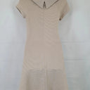 Basque Stripe Button Midi Dress Size 8 by SwapUp-Second Hand Shop-Thrift Store-Op Shop