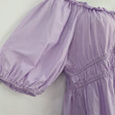 Bohemian Traders Lavender Puff Sleeve Maxi Dress Size XXXXL by SwapUp-Online Second Hand Store-Online Thrift Store
