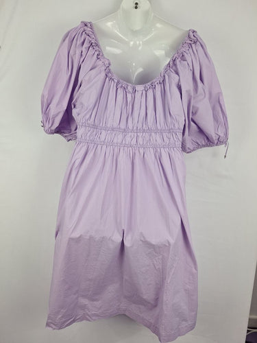 Bohemian Traders Lavender Puff Sleeve Maxi Dress Size XXXXL by SwapUp-Online Second Hand Store-Online Thrift Store