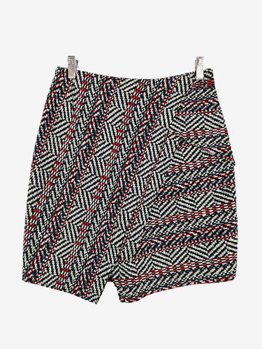 Scanlan Theodore Tweed Asymmetrical Mini Skirt Size 10 by SwapUp-Online Second Hand Store-Online Thrift Store