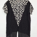 Sass & Bide Textured Leopard Semi-Sheer Top Size XS by SwapUp-Online Second Hand Store-Online Thrift Store