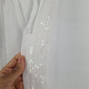 Rosa Sera Dove Side Sequins Pants Size S by SwapUp-Online Second Hand Store-Online Thrift Store