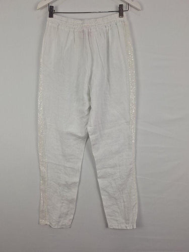 Rosa Sera Dove Side Sequins Pants Size S by SwapUp-Online Second Hand Store-Online Thrift Store