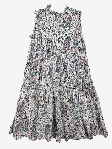 Bruno Tiered Mini Floral Print Dress Size S by SwapUp-Online Second Hand Store-Online Thrift Store