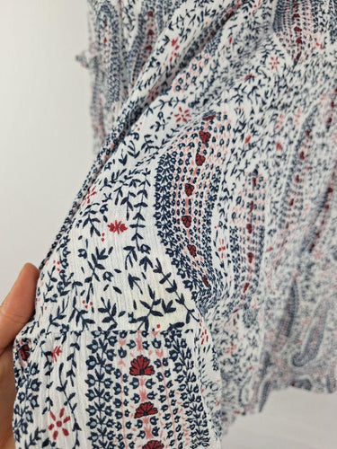 Bruno Tiered Mini Floral Print Dress Size S by SwapUp-Online Second Hand Store-Online Thrift Store