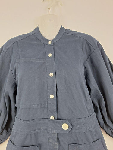 Oroton Short Navy Utility Dress Size 10 by SwapUp-Online Second Hand Store-Online Thrift Store