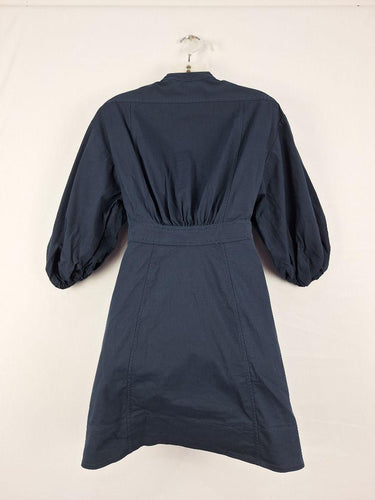 Oroton Short Navy Utility Dress Size 10 by SwapUp-Online Second Hand Store-Online Thrift Store