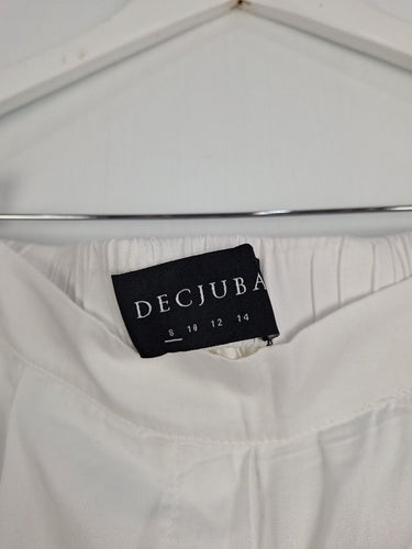 Decjuba Tailored Lightweight Summer Shorts Size 8 by SwapUp-Online Second Hand Store-Online Thrift Store