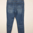 Mister Zimi Frayed Mid Blue Denim Cropped Jeans Size 14 by SwapUp-Online Second Hand Store-Online Thrift Store