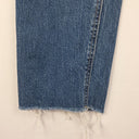 Mister Zimi Frayed Mid Blue Denim Cropped Jeans Size 14 by SwapUp-Online Second Hand Store-Online Thrift Store