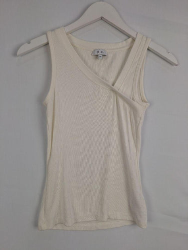 Reiss Cross Front Ribbed Tank Top Size XS by SwapUp-Online Second Hand Store-Online Thrift Store