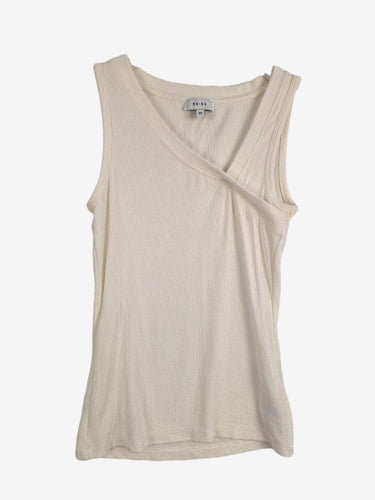 Reiss Cross Front Ribbed Tank Top Size XS by SwapUp-Online Second Hand Store-Online Thrift Store