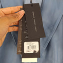 Once Was Vega Elastic Back Single Breasted Leather Blazer Size 12 by SwapUp-Online Second Hand Store-Online Thrift Store