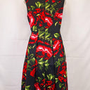 Leona Edmiston Retro Rosy A Line Mini Dress Size 8 by SwapUp-Online Second Hand Store-Online Thrift Store