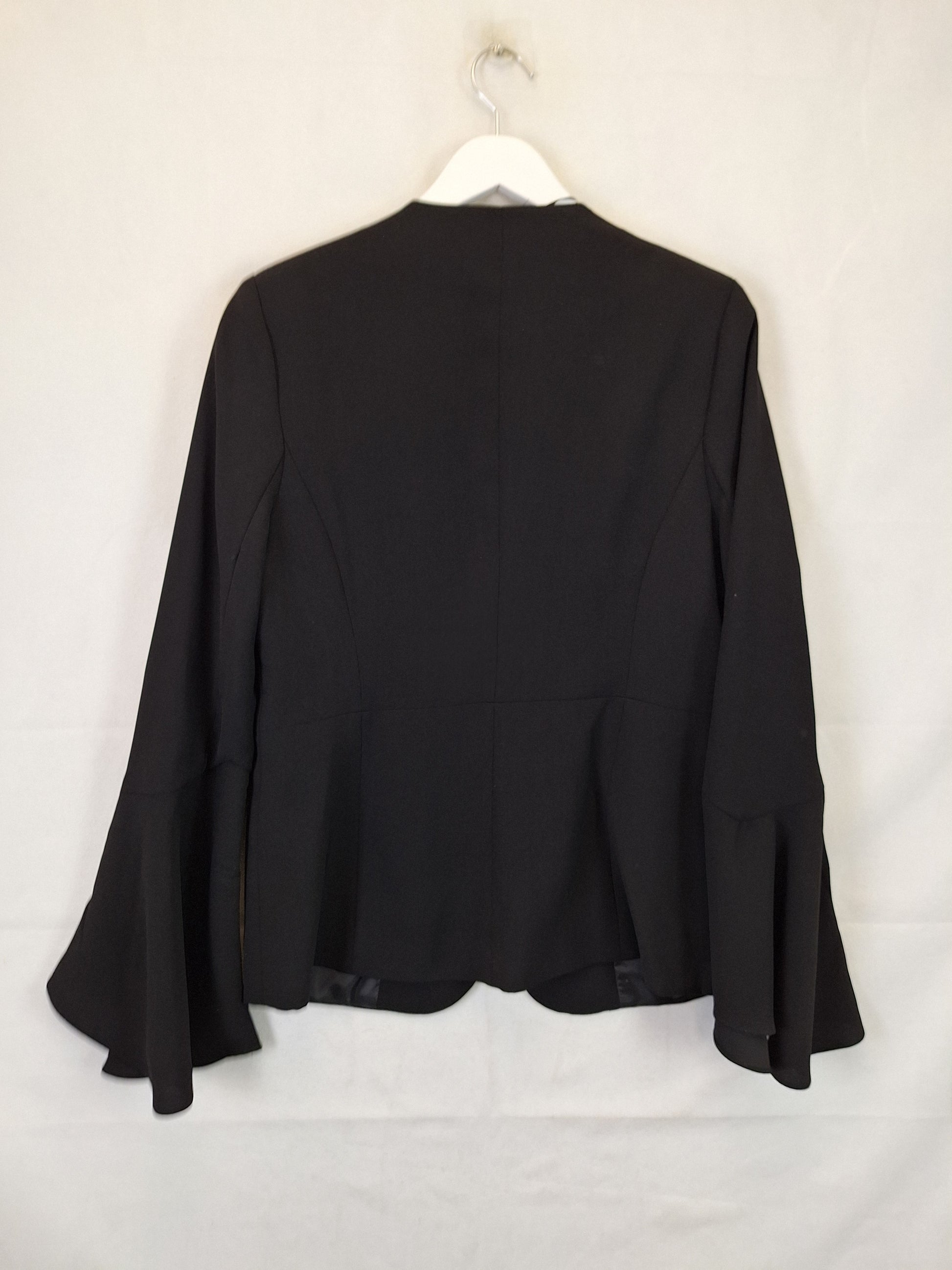 Decjuba Sophisticated Flare Sleeve Blazer Size 12 by SwapUp-Online Second Hand Store-Online Thrift Store